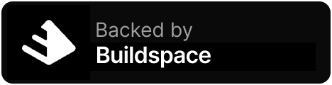 Backed by Buildspace